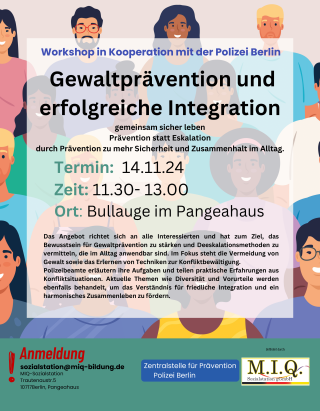 Gewaltprävention und erfolgreiche Integration
