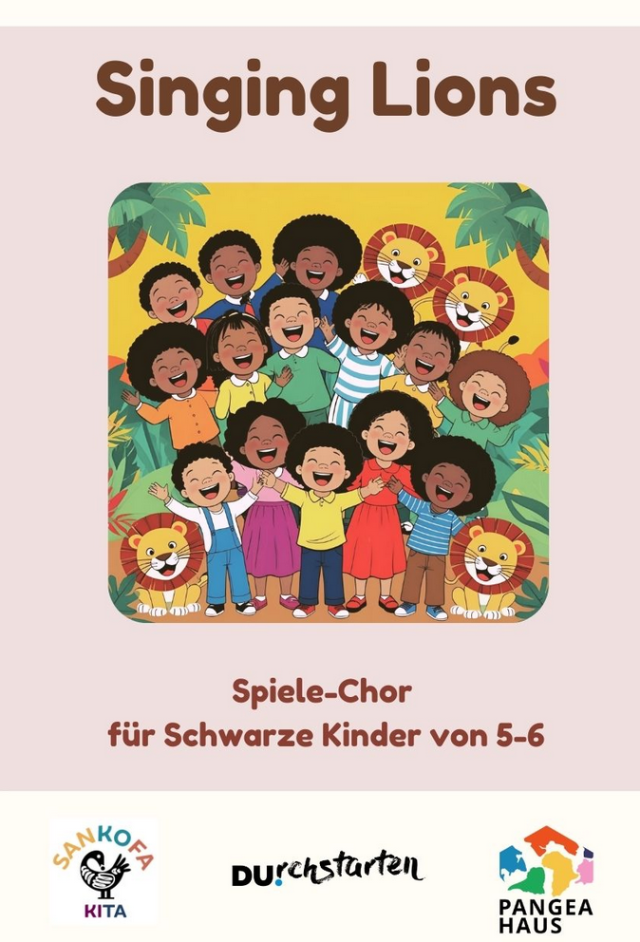 Kinder-Chor für Schwarze Kinder