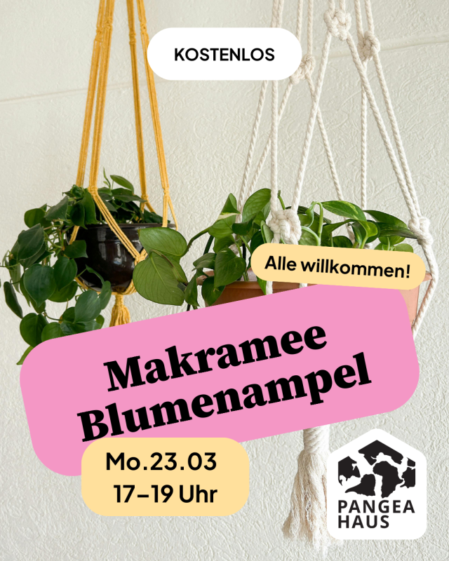 Makramee Blumenampel