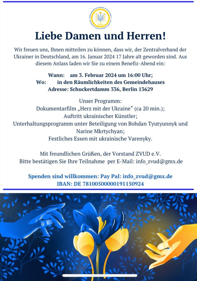 17 Jahre Zentralverband der Ukrainer