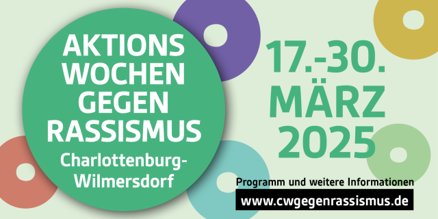 Aktionswochen gegen Rassismus 2025