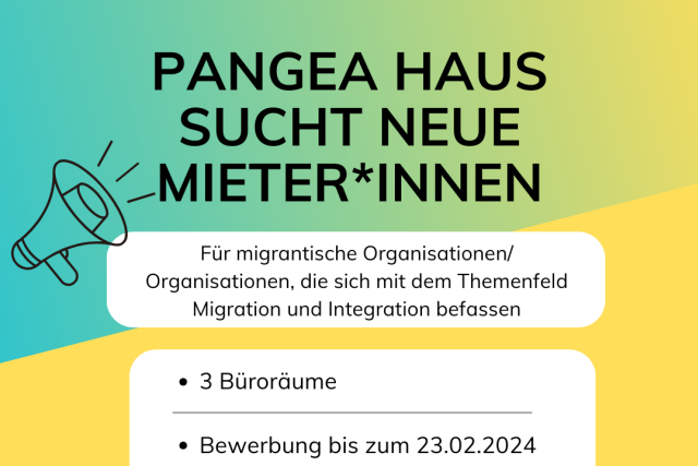 Das Pangea-Haus in Wilmersdorf sucht neue Mieter*innen!