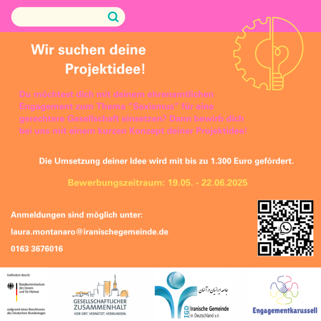Ehrenamt in Bewegung - Wir fördern eure Projekte!