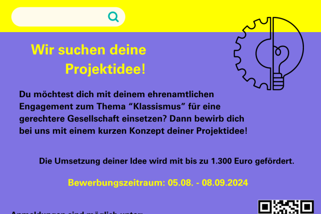 Engagementkarussell: wir suchen deine Projektidee!