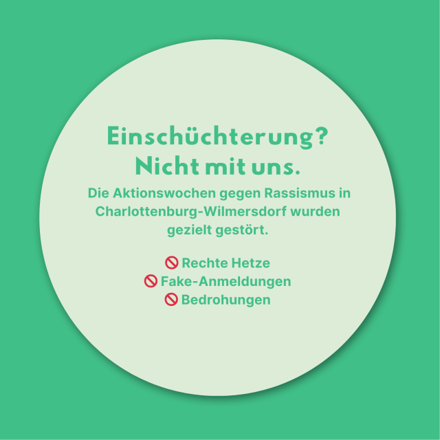 Nicht mit uns!