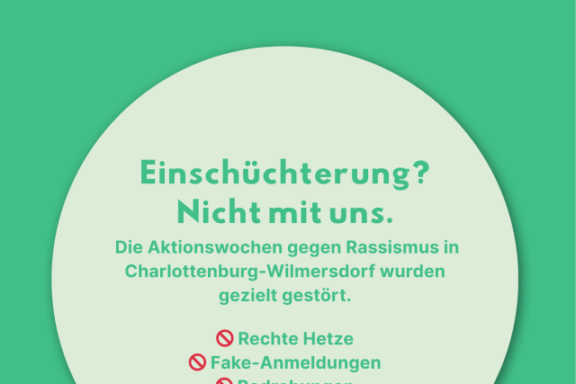 Nicht mit uns!
