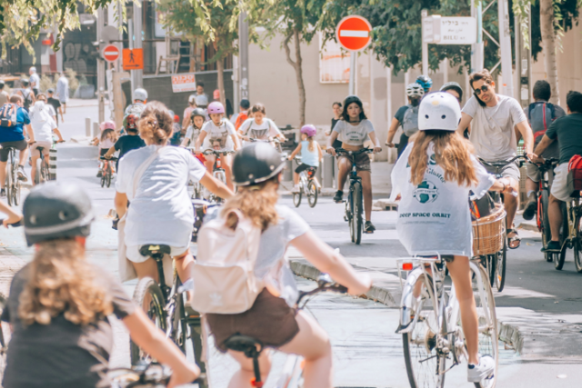 Radfahren üben am Fennsee