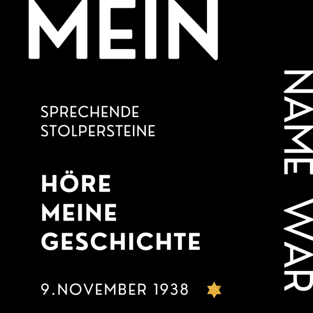 SPRECHENDE STOLPERSTEINE