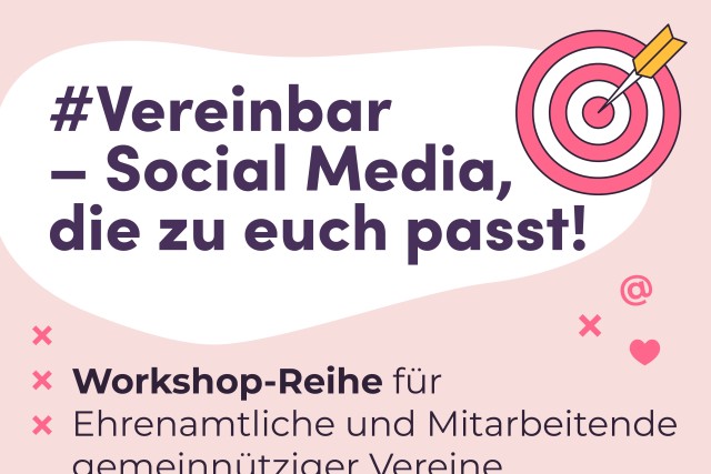 #Vereinbar – Social Media, die zu euch passt